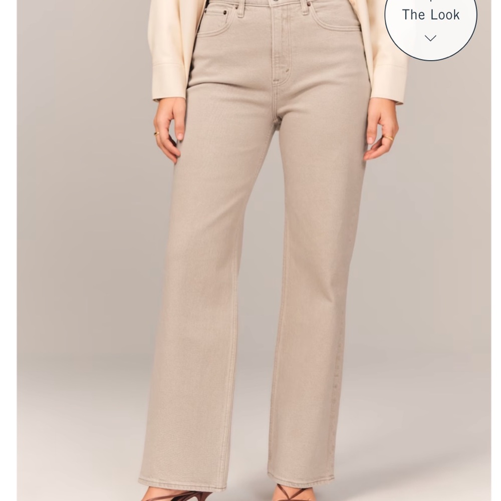 Abercrombie Curve Love High Rise 90s Relaxed Jean